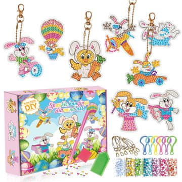 shumee KREATIVNI KOMPLET ZA IZDELAVO DIAMANTNIH OBESKOV 6+