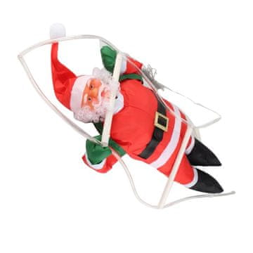 shumee BOŽIČNA DEKORACIJA BOŽIČEK NA LESTVI 70 CM - BOŽIČNA DEKORACIJA ZA OBEŠANJE