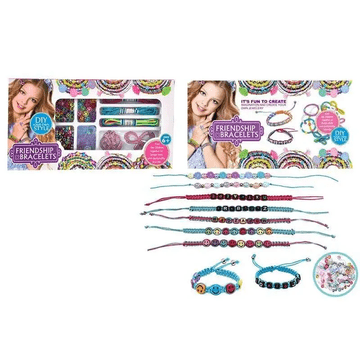 shumee KOMPLET ZA IZDELAVO ZAPESTNIC PRIJATELJSTVA - KOMPLET ZA USTVARJALNO IZDELAVO NAKITA