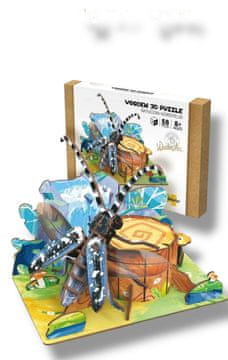 shumee 3D LESENA SESTAVANKA BATOCERA HORSFIELDI - ŽUŽELKA, 58 KOSOV