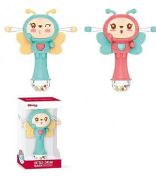 shumee INTERAKTIVNA ROPOTLJICA ZA DOJENČKA, LUČ, ZVOK, 6 NAČINOV, GLASBA