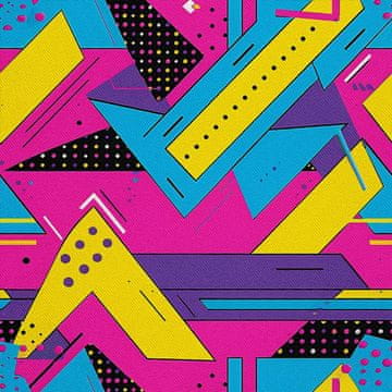 shumee ZUNANJE DEKORATIVNE TKANINE OXFORD - Geometrični motiv I DX3258