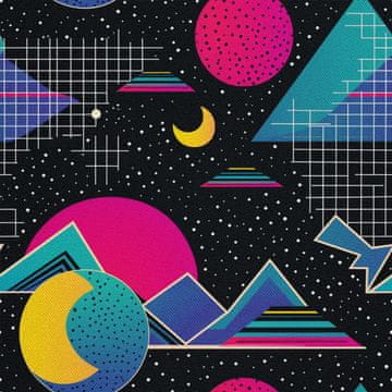 shumee ZUNANJE DEKORATIVNE TKANINE OXFORD - Geometrični motiv I DX3270