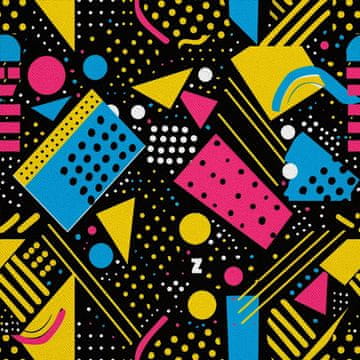 shumee ZUNANJE DEKORATIVNE TKANINE OXFORD - Geometrični motiv I DX3136