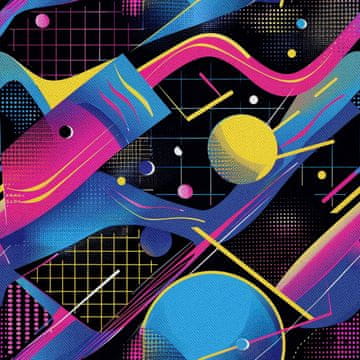 shumee ZUNANJE DEKORATIVNE TKANINE OXFORD - Geometrični motiv I DX3631