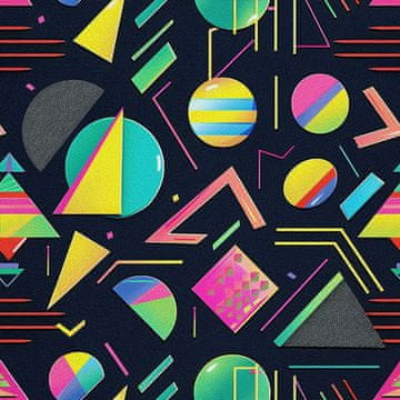 shumee ZUNANJE DEKORATIVNE TKANINE OXFORD - Geometrijski motiv I DX3464