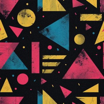 shumee ZUNANJE DEKORATIVNE TKANINE OXFORD - Geometrični motiv I DX3247