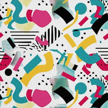 shumee ZUNANJE DEKORATIVNE TKANINE OXFORD - Geometrični motiv I DX3273