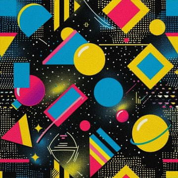 shumee ZUNANJE DEKORATIVNE TKANINE OXFORD - Geometrijski motiv I DX3434