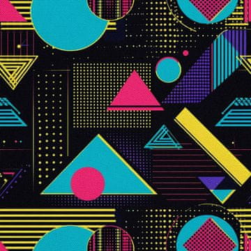 shumee ZUNANJE DEKORATIVNE TKANINE OXFORD - Geometrični motiv I DX3600