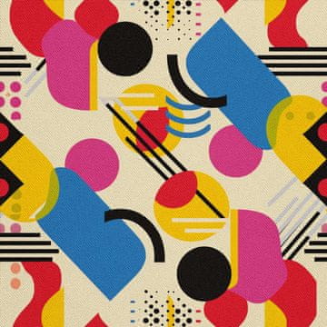 shumee ZUNANJE DEKORATIVNE TKANINE OXFORD - Geometrični motiv I DX3339