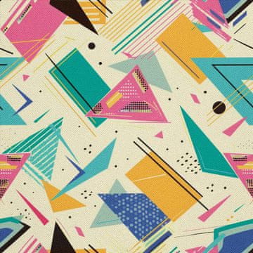shumee ZUNANJE DEKORATIVNE TKANINE OXFORD - Geometrični motiv I DX3525