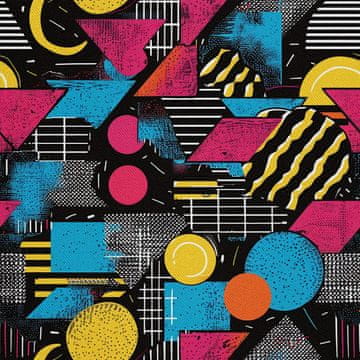 shumee ZUNANJE DEKORATIVNE TKANINE OXFORD - Geometrični motiv I DX3502
