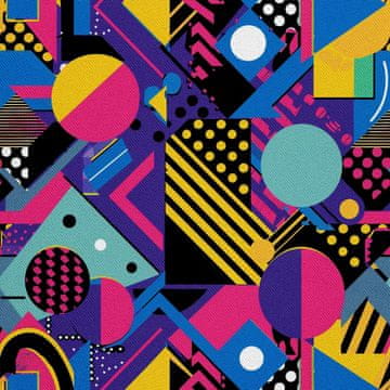 shumee ZUNANJE DEKORATIVNE TKANINE OXFORD - Geometrični motiv I DX3127