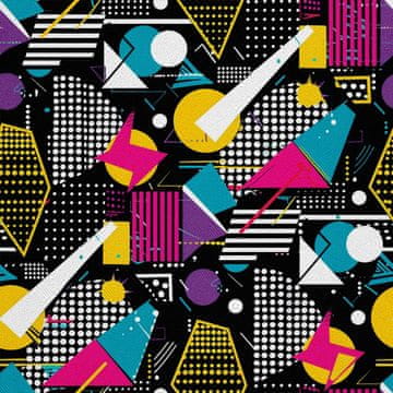 shumee ZUNANJE DEKORATIVNE TKANINE OXFORD - Geometrijski motiv I DX3514