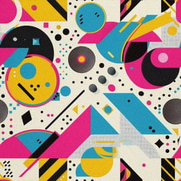 shumee ZUNANJE DEKORATIVNE TKANINE OXFORD - Geometrični motiv I DX3330