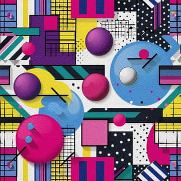 shumee ZUNANJE DEKORATIVNE TKANINE OXFORD - Geometrični motiv I DX3254