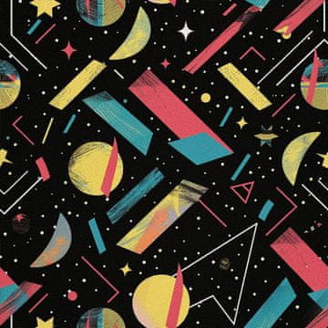 shumee ZUNANJE DEKORATIVNE TKANINE OXFORD - Geometrični motiv I DX3378