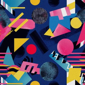 shumee ZUNANJE DEKORATIVNE TKANINE OXFORD - Geometrični motiv I DX3321