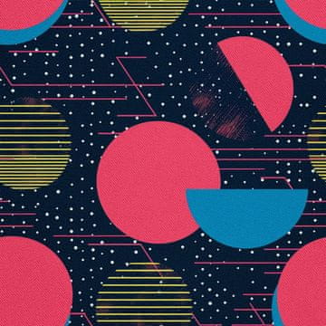 shumee ZUNANJE DEKORATIVNE TKANINE OXFORD - Geometrijski motiv I DX3640