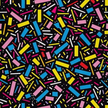 shumee ZUNANJE DEKORATIVNE TKANINE OXFORD - Geometrični motiv I DX3278