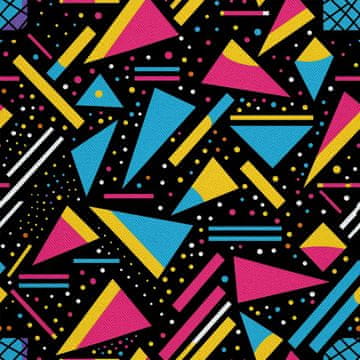 shumee ZUNANJE DEKORATIVNE TKANINE OXFORD - Geometrični motiv I DX3341