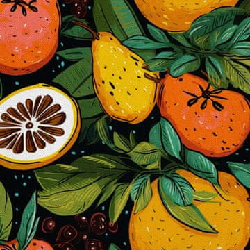 shumee ZUNANJE DEKORATIVNE TKANINE OXFORD - Sadni motiv | DX6034