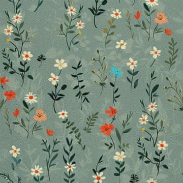 shumee ZUNANJE DEKORATIVNE TKANINE OXFORD - Pomladni motiv I DX7680