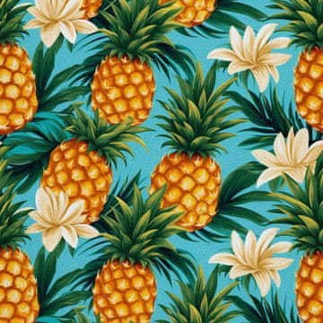 shumee ZUNANJE DEKORATIVNE TKANINE OXFORD - Sadni motiv | DX6169