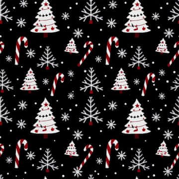 shumee ZUNANJE DEKORATIVNE TKANINE OXFORD - Božični praznični motiv | DX1871