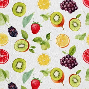 shumee ZUNANJE DEKORATIVNE TKANINE OXFORD - Sadni motiv | DX6147