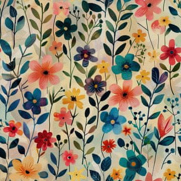 shumee ZUNANJE DEKORATIVNE TKANINE OXFORD - Pomladni motiv I DX7438