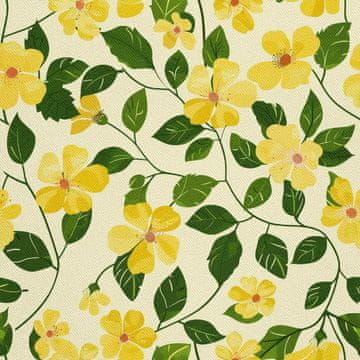 shumee ZUNANJE DEKORATIVNE TKANINE OXFORD - Pomladni motiv I DX7631