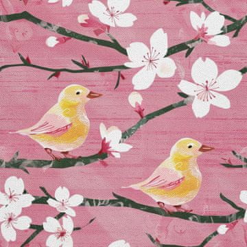 shumee ZUNANJE DEKORATIVNE TKANINE OXFORD - Pomladni motiv I DX7650