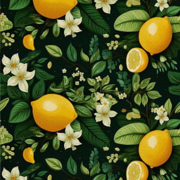 shumee ZUNANJE DEKORATIVNE TKANINE OXFORD - Sadni motiv | DX6981