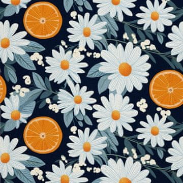 shumee ZUNANJE DEKORATIVNE TKANINE OXFORD - Sadni motiv | DX6432