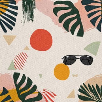 shumee ZUNANJE DEKORATIVNE TKANINE OXFORD - poletni motiv | DX9180