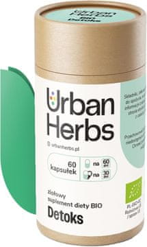 shumee Urban Herbs BIO Detox, kapsule 60 kosov 09L10924