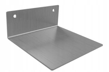 shumee Nevidna knjižna polica STAINLESS LOFT 12x12 cm viseča