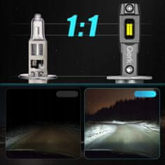 shumee H1 QERK LED ŽARNICE 1 DO 1 VEČ SVETLOBE LAHKO NAKNADNO VGRADITE, POPOLNOMA PRILEGAJO