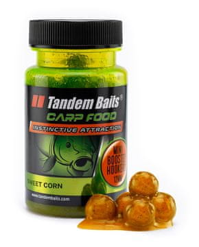 shumee Carp Food Mini Boosted Hookers - 12mm/50g sladka koruza - vabe za trnke