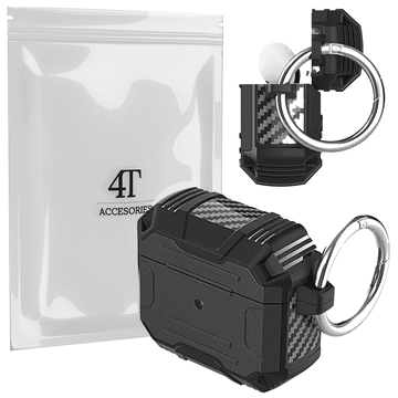 shumee AirPods Pro 1 - plastika - črna