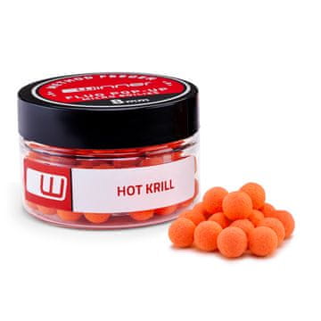 shumee Method/Feeder Fluo Pop-Up Micro Boilies 8mm/20g rdeči kril