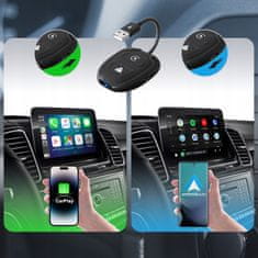 shumee 2 v 1 BREZŽIČNI ANDROID AUTO & CARPLAY IPHONE WIFI BT ADAPTER XSTORM