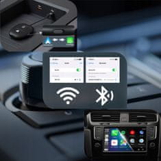 shumee 2 v 1 BREZŽIČNI ANDROID AUTO & CARPLAY IPHONE WIFI BT ADAPTER XSTORM