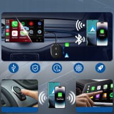 shumee 2 v 1 BREZŽIČNI ANDROID AUTO & CARPLAY IPHONE WIFI BT ADAPTER XSTORM
