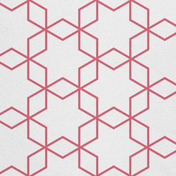 shumee ZUNANJE DEKORACIJSKE TKANINE OXFORD - Motiv z geometrijskim mrežastim vzorcem 2