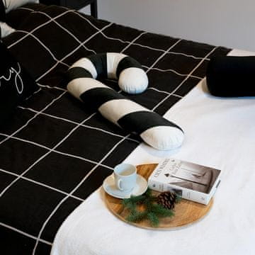 shumee Vzorec za BOŽIČNO blazino XM19 | Črna sladkorna palčka XXL