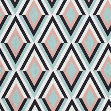 shumee ZUNANJE DEKORATIVNE TKANINE OXFORD - geometrijski motiv 20. stoletja