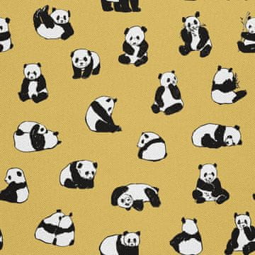 shumee ZUNANJE DEKORACIJSKE TKANINE OXFORD - Motiv Panda 4